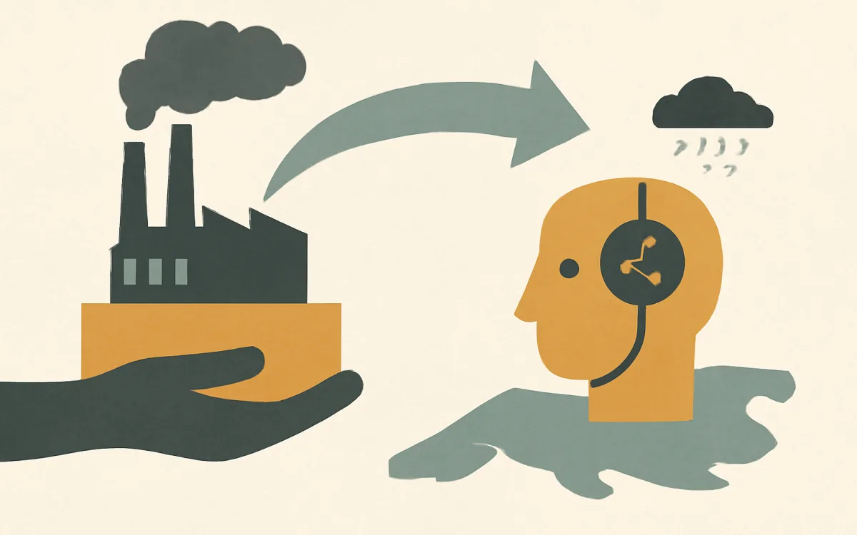Illustration for "Shift one's trouble to others: Does climate policy uncertainty promote enterprises' "pollution migration" in the context of artificial intelligence?"