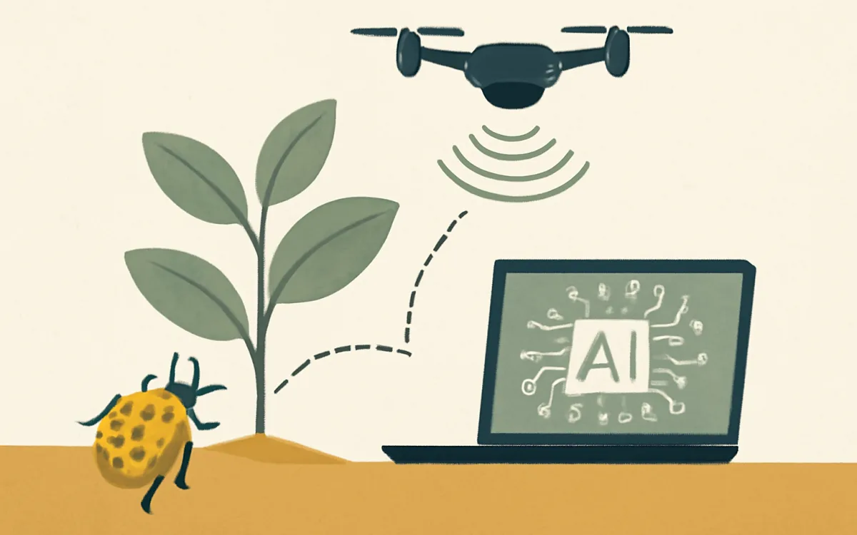 Illustration for "From detection to action: artificial intelligence in integrated pest and invasive plant management"