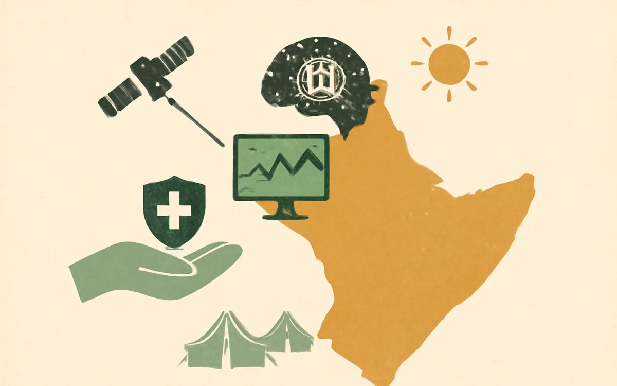 Illustration for "Artificial intelligence for climate-health early warning systems in the Horn of Africa: opportunities, challenges, and a roadmap for action"